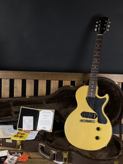 Gibson Custom Murphy Lab 57 Les Paul Junior TV Yellow Heavy Aged